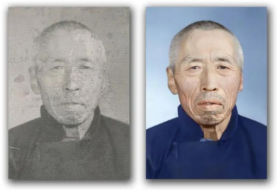 东升镇破损照片修复-56